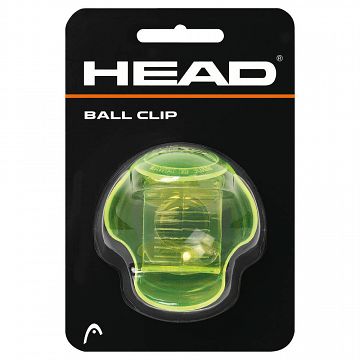 Head Ball Clip Clear Green